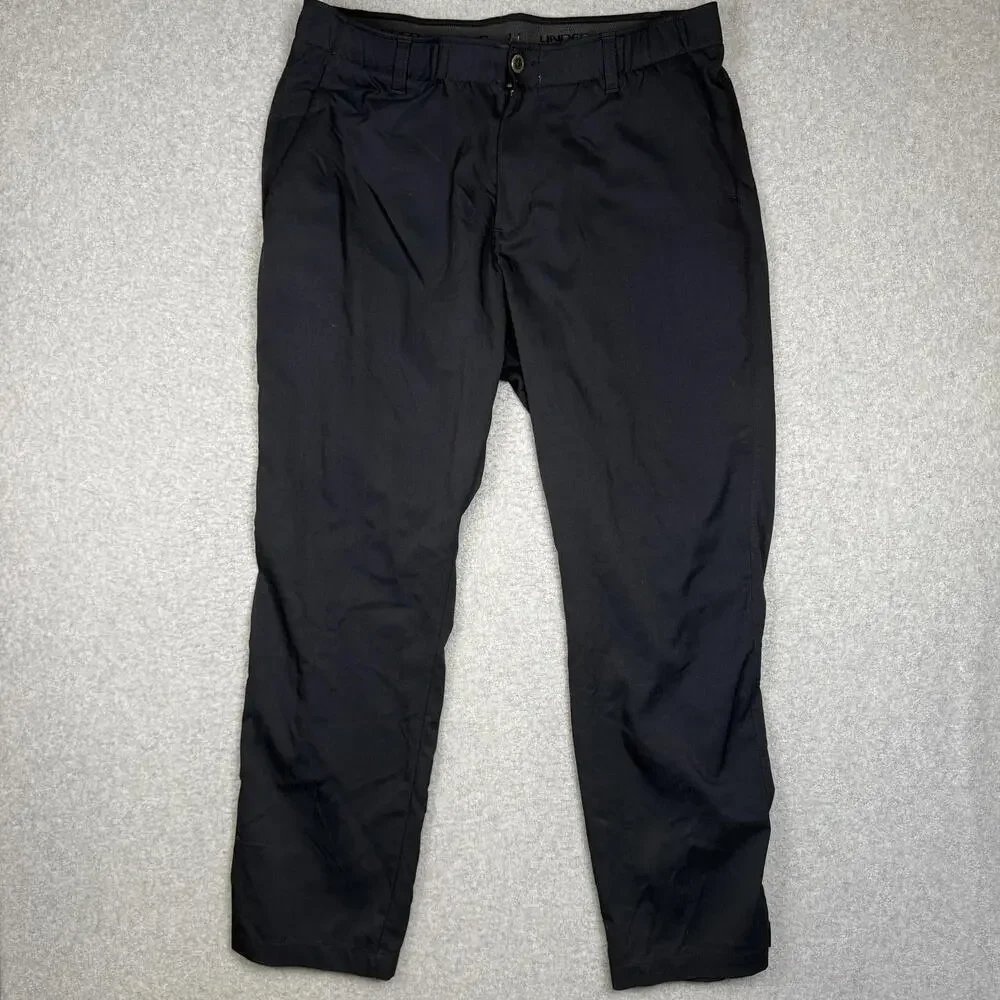 Under Armour The Showdown Pant Golf Pants 38x30 Black Stretch Performance Men’s